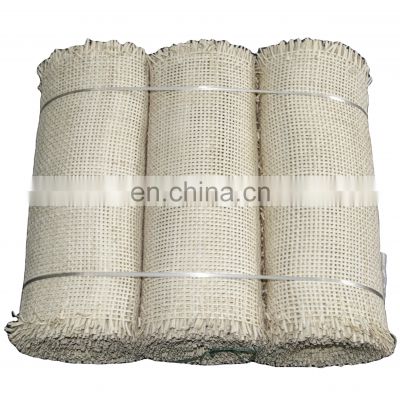 Weaving Natural/Bleached Synthetic Rattan Cane Webbing Roll various size Premium Quality for decoration from Viet Nam
