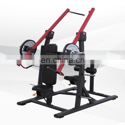 Plate load gym machine strength sport equipment pull down machine commercial quality home gym equipment