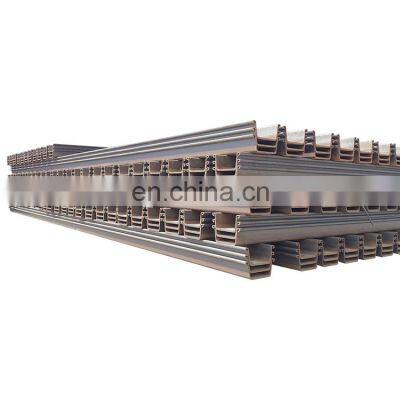 High Strength Type 4 SY295 SY390 Carbon Steel Sheet Pile
