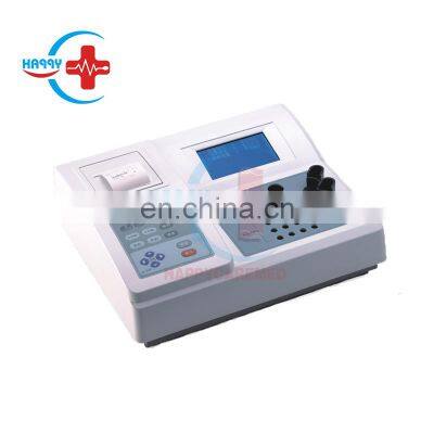 HC-B021C Medical laboratory double channel optical blood coagulation PT APTT coagulation analyzer