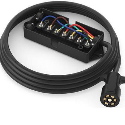 7 Way Plug Inline Trailer Cord & Control Box