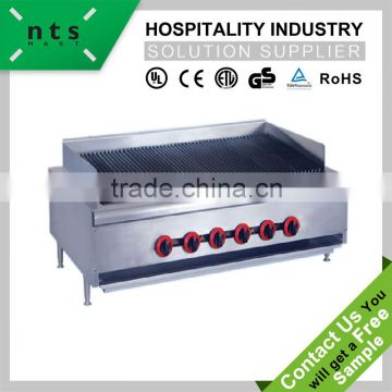 stainless steel picnic gas barbecue grill