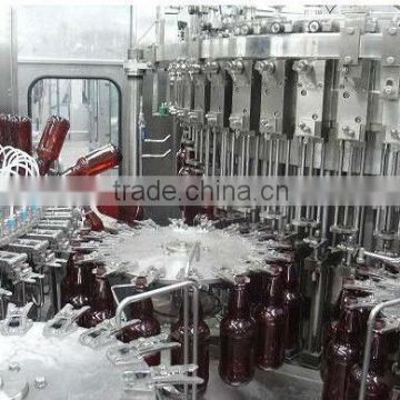 3-in-1 Can, pet or galss bottle Beer filling machine