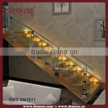 price of glass railing solid wood spiral staircase for small space