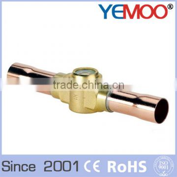 YEMOO SGI r22 sight glass high pressure oil copper sight glass for refrigeration