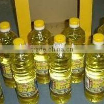 Cooking oil filling and capping machine