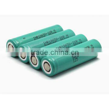 3.7v 18650 2000mAh 20A li-ion rechargeable battery Rechargeable Batteries