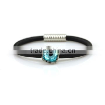 Unique sheepskin stainless steel closure bracelet for gathering party