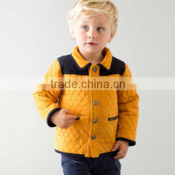 DB805 dave bella 2014 winter infant coat baby wadded jacket padded jacket outwear winter coat jacket boy winter coat