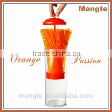Yiwu Mengte Classic-Orange Long Flexible Animal Wheat Straw
