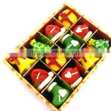 12pcs Christmas gift candle