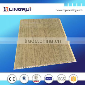 china supplier interior decoration new pvc ceiling panel, water transfer printing