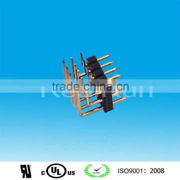 2.0mm Pitch Triplex Row Angle Pin Header connector