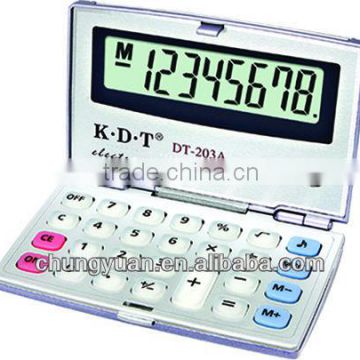 12 digits foldable electronic check & correction calculator DT-203A