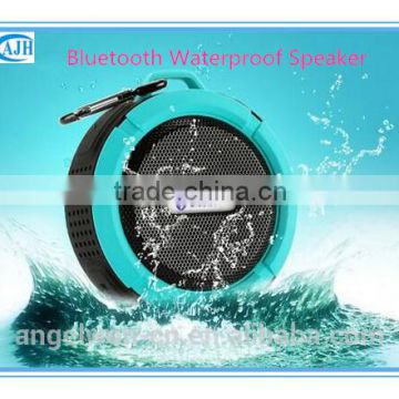 Portable waterproof outdoor shower speaker with MIC support TF card micro USB