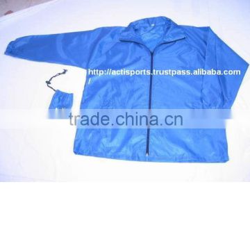 Rain Jacket With Carrying Bag