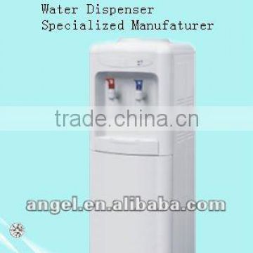 hot&cold stand water filter cooler/stainless steel tank dispenser tap/point of use water generator compressor/electric cooling