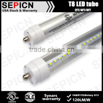 Top selling new products 36w 8ft T8 led tube lamp holder
