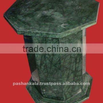 Green Marble Table Bases