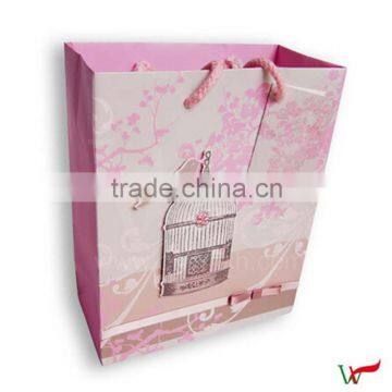 Free samples factory price recyclable gift paper bag