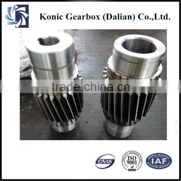 High quality industrial parts wheel since the shaft