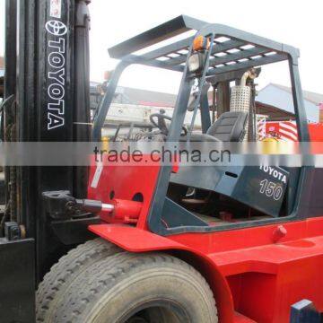 Toyota diesel forklift 15 ton, 7FG150, FD150-7, used toyota forklift