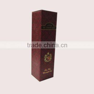 Hot Stamping Corrugated Paper Wine Box