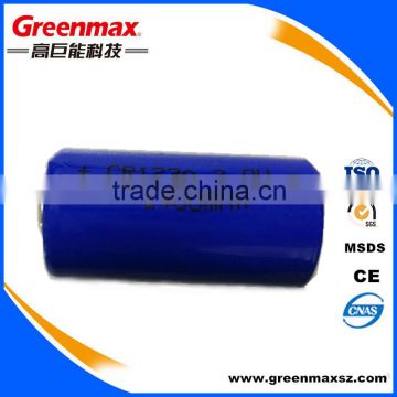 1400mAH cr123a 3v rechargeable battery lithium