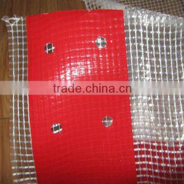 clear color PE mesh tarpaulin/scaffold mesh rolls for construction