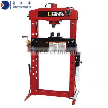 50 ton Hydraulic shop press, 68-920mm with foot pedal double speed pump system