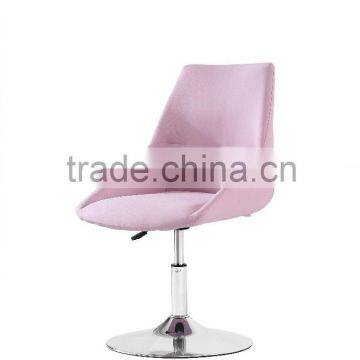 colorful fabric with disc leg dining chair, new design dining chair DC9016-1