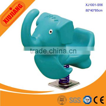 Trade assurance attractive design plastic spring toy rocking horse for kids