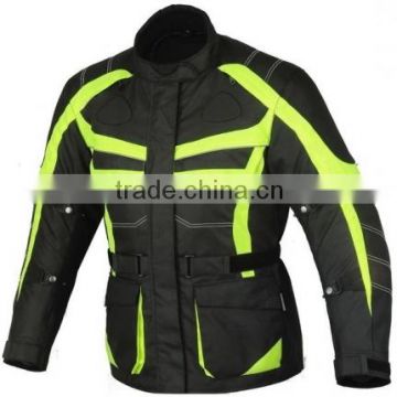 Motorcycle Cordura/Textile Jacket, Hi Visible Motorcycle Cordura Jacket, Motorbike Textile Jacket