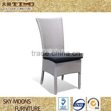 brown poly rattan chair, hot sale garden rattan chair leisure chair(TC018)