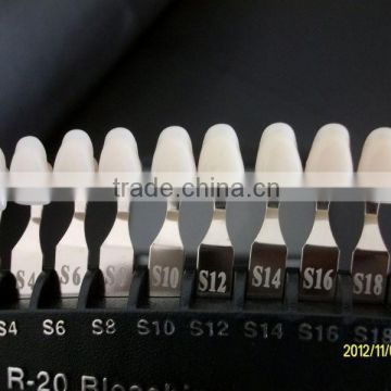 shade guide/tooth color shade guide comparator/dental digital shade guide