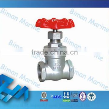MARINE Stainless Steel 316 Gate Valve for Pipe
