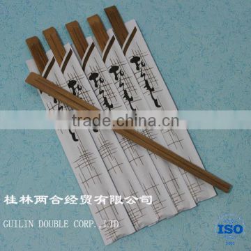 Factory specializing in the production of Disposable brown carbonized bamboo chopsticks