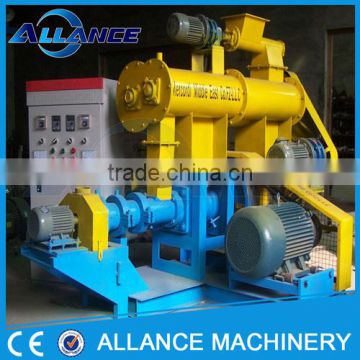 big motor factory directly big sales floating fish feed extruder/floating fish feed pellet machine price with CE