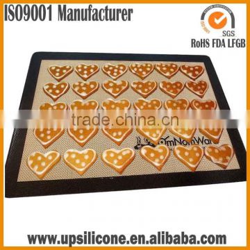 silicone rubber baking oven mat silicone fiberglass macaron baking mat