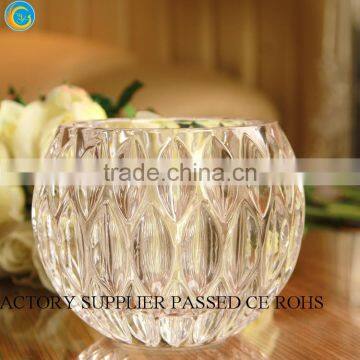 luxurious glass claer holder