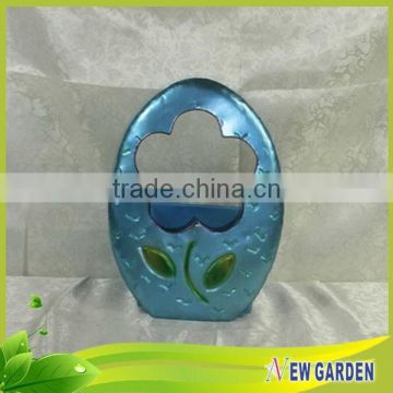 Top Selling New Style Home Decoration Products Metal Egg Shape Flower Pot