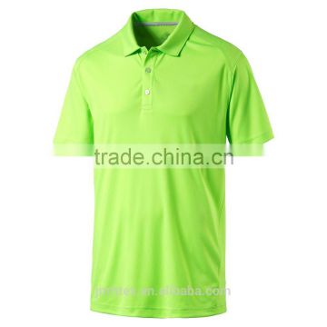 100% cotton safety green color polo shirts