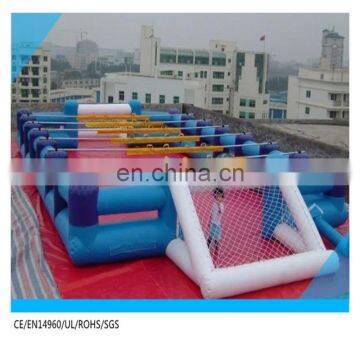 inflatable human foosball/inflatable human foosball court