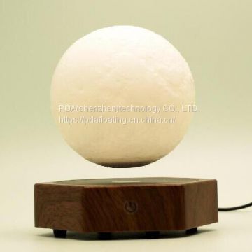new hexagon magnetic floating levitate bottom moon lamp ball light