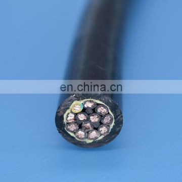 12 core PUR sheath power cable for pipe robot