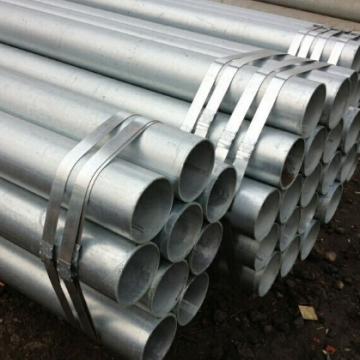 Metal Iron Tubing Q195 Structure Pipe Welded Black Steel Pipe Galvanized Pipe 12 Feet
