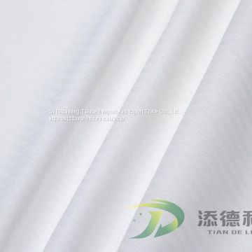 polyester herringbone bleached fabric