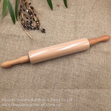 Wooden Rolling Pin,Made of Beech Wood