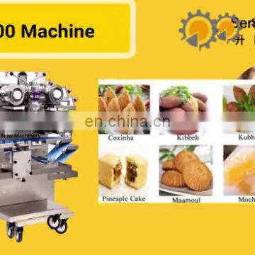 Good quality colorful new mooncake encrusting and forming machine