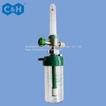 Medical Gas Application Device Wall Type Medical Oxygen Flowmeter with Humidifier for Medical Oxygen Terminal Outlet Unit